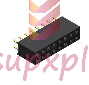 5 Stück 2x8 16 Pin 2,54 mm Doppelreihig Buchse Gerade Stiftleiste Teilung Buchse Stiftleiste - Bild 1 von 1