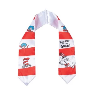 42" Kids Dr. Seuss™ Elementary School Satin Graduation Stole - Picture 1 of 3
