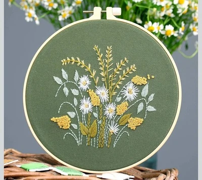 Floral Embroidery Kit - Image 1 of 4