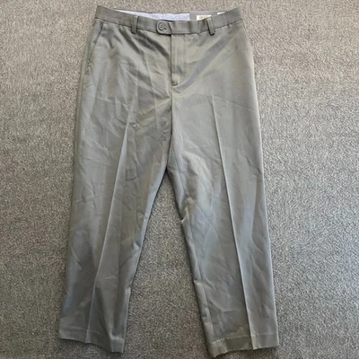 Kirkland Pants Men's Size 36x30 Graphite Flat Front Non Iron Classic Fit NEW NWT - Image 1 of 4