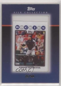2008 Topps Silk Framed /50 Chris Iannetta - Picture 1 of 3