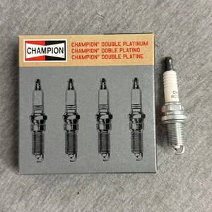Champion 7546 Spark Plugs Double Platinum RC10PYB4 (4-Pack) - Picture 1 of 4