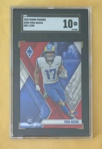 2023 Panini Phoenix Red 1/250 Puka Nacua #200 Rookie RC First Print SGC 10 GM SP - Bild 1 von 5