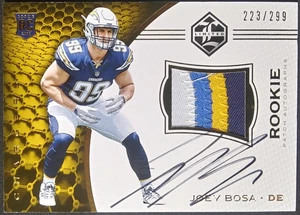 2016 Panini Limited /299 Rookie Patch Autographs #125 Joey Bosa RC SP 4c RPA BUF - Bild 1 von 19