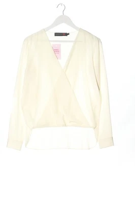 MINX BY EVA LUTZ Wickel-Bluse Damen Bluse Gr. DE 36 wollweiß Elegant - Bild 1 von 4