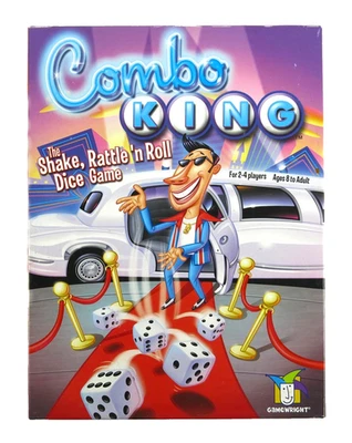 Combo King - Shake Rattle & Roll Family Dice Game by Gamewright - Never Played - Image 1 of 4