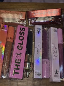 9 Jeffree Star Cosmetics Lip Gloss, Lip Sticks Full Size All New In Box Random - Picture 1 of 4