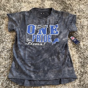 NFL Team Apparel Detroit Lions One Pride Go Lions Damen T-Shirt Gr. M Nachtwäsche - Bild 1 von 4