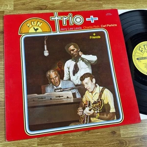 Jerry Lee Lewis / Charlie Rich / Carl Perkins – Trio +, vinyl LP, UK 1980 - Picture 1 of 5