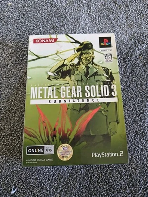 Metal Gear Solid 3 Subsistence Limited Edition PlayStation 2 PS2 Japan - Image 1 of 4