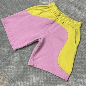 Nike Club Fleece Color Clash Shorts Herren S DR9856-321 Atomic Green Violet Block - Bild 1 von 9
