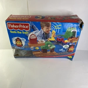 Vintage 1999 Fisher Price Toots The Train 74878 Kids Toy Set Box Complete READ - Picture 1 of 24
