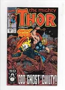 Thor #430 Marvel Comics 1991 Ghost Rider Ron Frenz Cover und Art - Bild 1 von 2