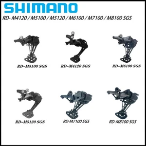 Shimano Deore SLX XT M4120 M5120 M6100 M7100 M8100 10-12 Speed Rear Derailleur - Picture 1 of 15