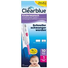 Clearblue Kinderwunsch Kombipack Ovulationstest & Schwangerschaftstest, 10+1 ...