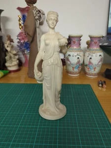 Nude woman Sculpture Ancient Greek Alabaster Female Body Statue 27.50cm - Picture 1 of 7