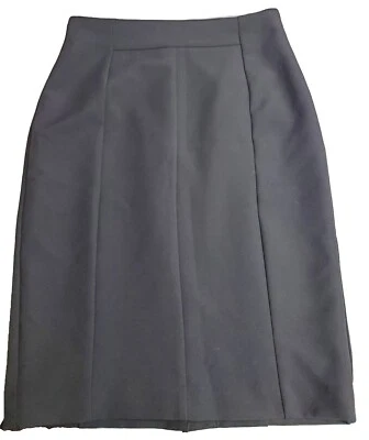 Falda lápiz Worthington negra totalmente forrada con cremallera para mujer talla 6, nueva sin etiquetas  Foto 1 de 4