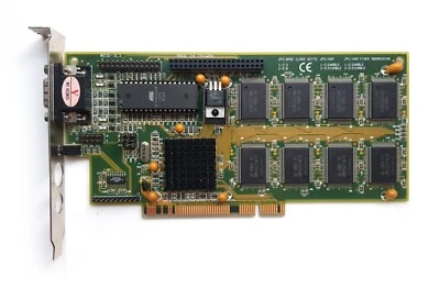 3D Labs Permedia2 VIEWTOP Mars2 B3D-3L3 PCI video card RETROGAMING Win98 RARE - Image 1 of 4