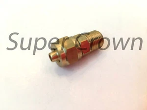 1 x Neu Messing 1/4" Innendurchmesser x 1/8" Außen PT Nex Mutter Gerader Verbinder Fitting Adapter - Bild 1 von 4