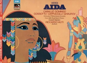 VERDI AIDA - CABALLE-COSSOTTO-DOMINGO-CAPPUCELLI-GHIAUROV-MUTI-COVENT GARDEN - Picture 1 of 1