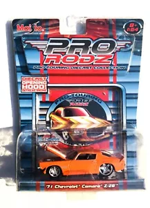 MAISTO PRO RODZ '71 CHEVY CAMARO Z/28 SCALA 1:64 - Foto 1 di 1