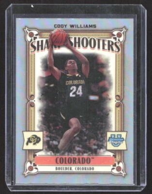 2023-24 Bowman University Chrome #SS-10 Cody Williams Sharp Shooters - Image 1 of 2