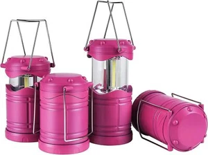 LED Camping Lantern 4 Pack Battery Powered Flashlight for Power Outages Portable - Picture 1 of 7