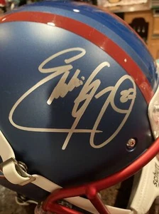 EDDIE GEORGE SIGNED OILERS HELMET-JSA - Picture 1 of 10