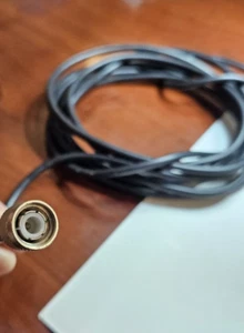 12'+ RG-58XU, 50 Ohms, Low Loss High Frequency Cable Antenna Wire - Zdjęcie 1 z 6