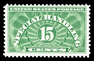 Scott QE2b 1955 15c Special Handling Dry Printing Mint F-VF NH Cat $10 - Picture 1 of 1