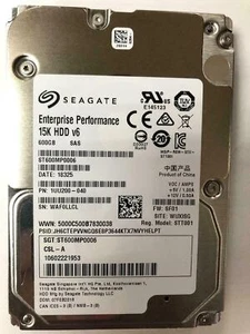 SEAGATE ST600MP0006 600GB 15000RPM 12Gbs 256MB 15K 2.5'' SAS Hard Drive - Afbeelding 1 van 4