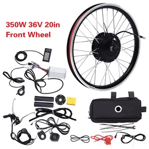 20 Inch 350W 36V E Bike Front Wheel Electric Bicycle Hub Motor Conversion Kit US - Picture 1 of 12