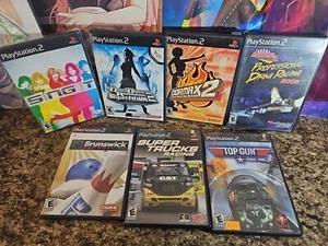 Sony PlayStation 2 PS2 Video Games Mixed Lot Of 7 Games All Complete  - Picture 1 of 2