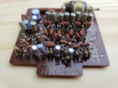 9x 2sb171 + 1x Ssb175 transistores de germanio en tablero Hammond vintage Foto 1 de 3