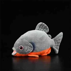 Simulación Pez Piraña 22cm Peluche Animal Marino Navidad REGALO Muñeca - Imagen 1 de 8