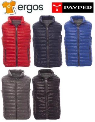 Payper CASUAL Piumino Gilet 100 grammi UOMO Imbottito giubbino leggero smanicato - Immagine 1 di 2