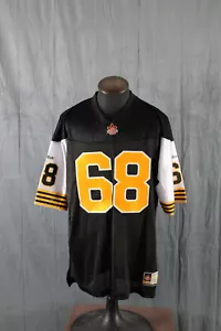 Maglietta Hamilton Tiger-Cats (retro) - Angelo Mosca #68 Heritage Series - Uomo 2XL - Foto 1 di 12