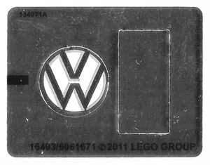 New LEGO Sticker Sheet Set 10220 Sheet 2 Mirrored NA Version (16493/6061671) - Picture 1 of 1