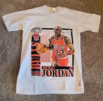 Vintage Michael Jordan Player Nutmeg T-shirt Size M  - Image 1 of 4