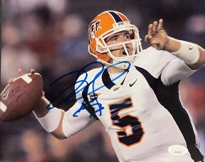 Jordan Palmer Signed Autographed UTEP Miners 8x10 Photo JSA COA  - Image 1 of 2