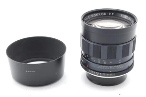 【N MINT+++】MINOLTA PF ROKKOR 100mm f/2 MF Telephoto Lens MC MD SR From JAPAN - Picture 1 of 12