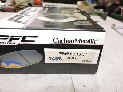 NEW Performance Friction rear brake pads PFC 7688-80-16 Nascar arca - Image 1 of 3