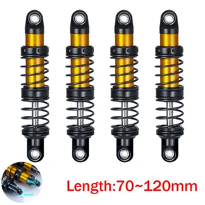1/2/4Pc 70mm-120mm Shock Absorber IR for 1/10 RC Crawler Car Axial SCX10 Upgrade - Picture 1 of 19