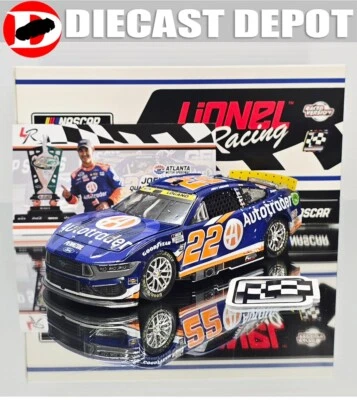 JOEY LOGANO 2024 ATLANTA VERSIÓN WIN RACED AUTOTRADER 1/24 ARCO DIECAST Foto 1 de 4