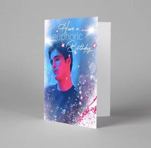 Euphoria Birthday Card Nate Jacobs Card Euphoria Art Print Jacob Elordi Art - Picture 1 of 1