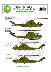 Art Scale Kit 200-D32013 - 1:3 2 Bell AH-1G Cobra 11th Aviazione Elicottero - Picture 1 of 1