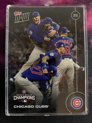 Juego de 15 cartas 2016 Chicago Cubs Topps Now World Series Champions con sello de fábrica Foto 1 de 2
