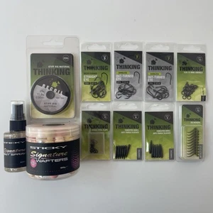 Thinking Anglers & Sticky Baits Terminal Tackle & Bait Bundle Carp Fishing Setup - Picture 1 of 3