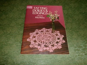 Tatting Deckchen und Kanten von Rita Weiss Dover Handarbeit Serie - Bild 1 von 5