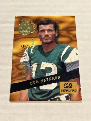 1994 SIGNATURE ROOKIES GOLD STANDARD DON MAYNARD SIGNED AUTO 452/2500 JETS G3 - Image 1 of 2